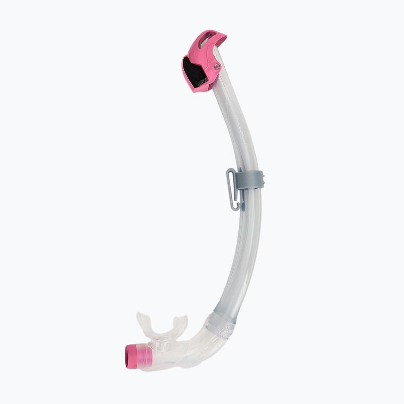 Set da immersione Cressi Estrella + Seal Dry trasparente/rosa 3