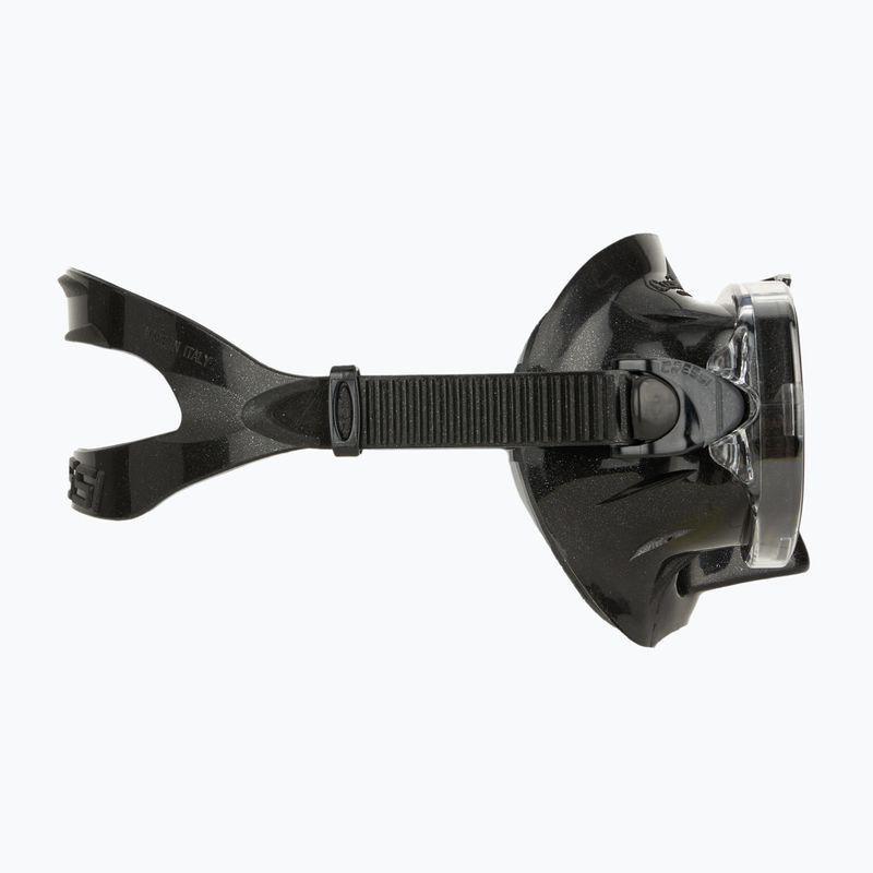 Cressi Estrella + Seal Dry set subacqueo nero/nero 5