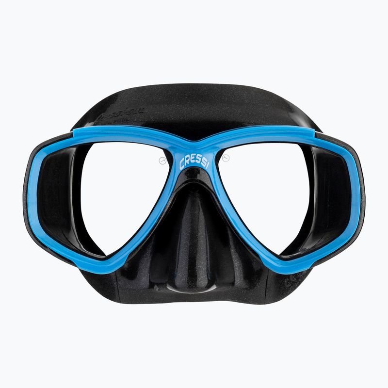 Maschera subacquea Cressi Perla nero/blu 2