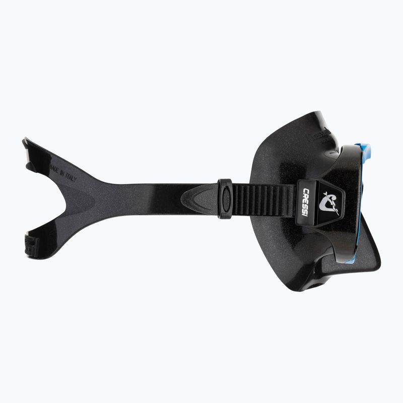 Maschera subacquea Cressi Perla nero/blu 3