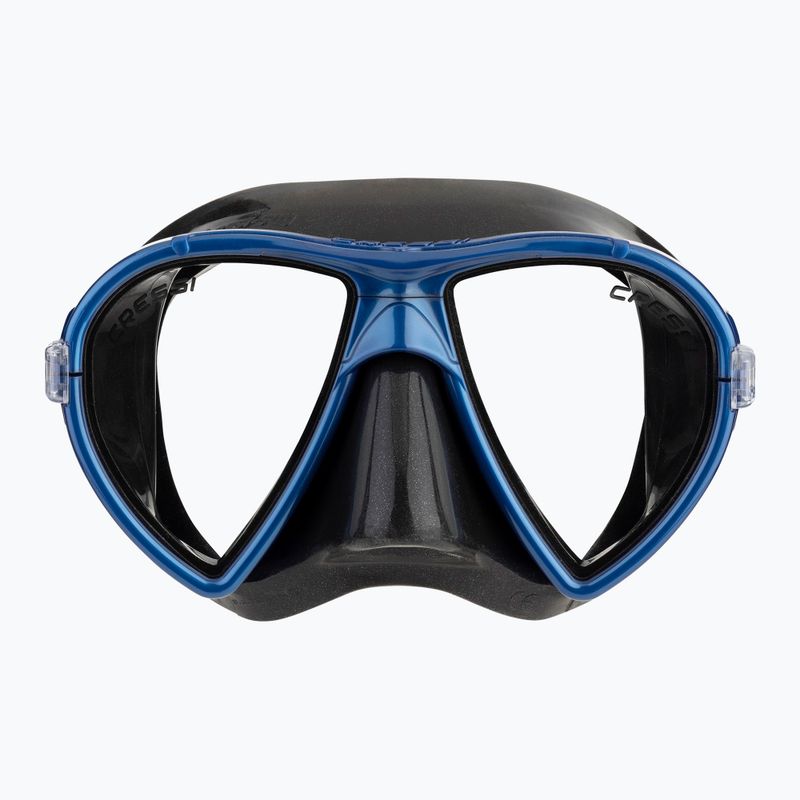 Maschera subacquea Cressi Ocean nero/blu 2