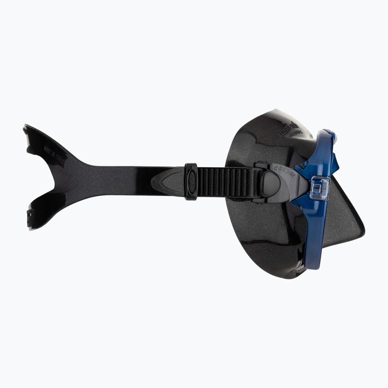 Maschera subacquea Cressi Ocean nero/blu 3