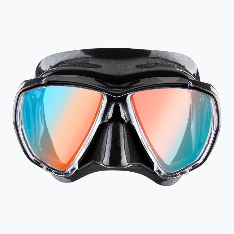 Maschera subacquea Cressi Big Eyes blu/arancio/chiaro/azzurro 2