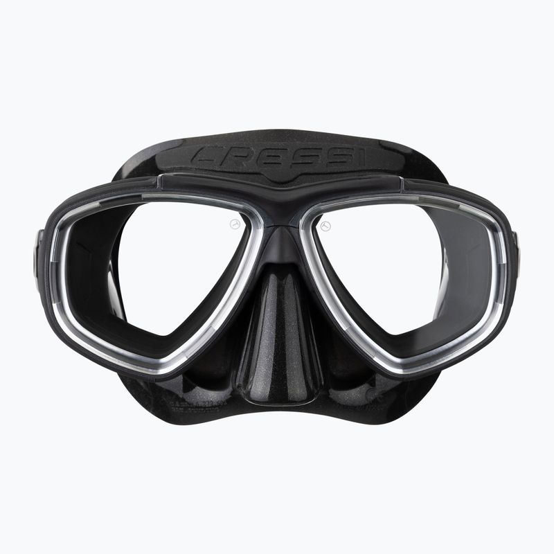 Maschera subacquea Cressi Prisma nero/nero 2