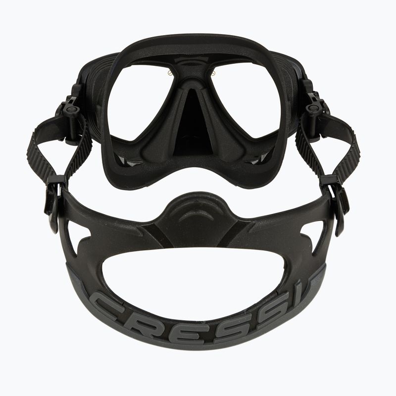 Maschera subacquea Cressi Prisma UV giallo/blu 4