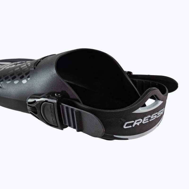 Set da immersione Cressi Baron + Tonga nero/nero/nero 5
