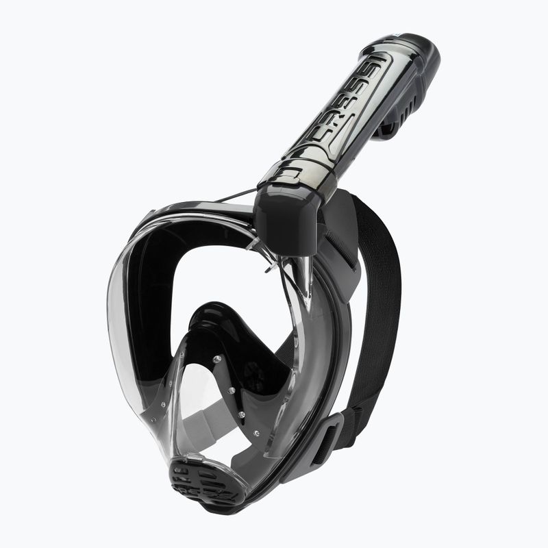 Set da immersione Cressi Baron + Tonga nero/nero/nero 6