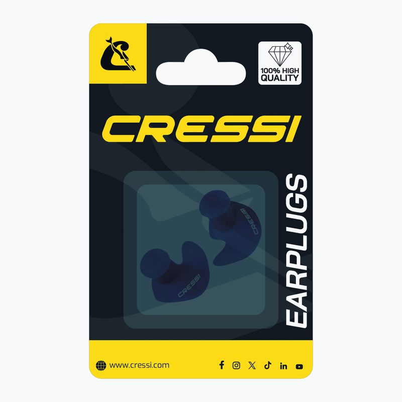 Inserti auricolari Cressi Dry neri 2