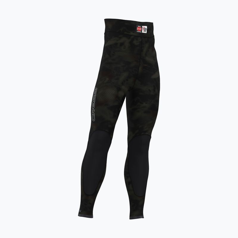 Pantaloni Cressi Posidonia 5 mm in neoprene mimetico