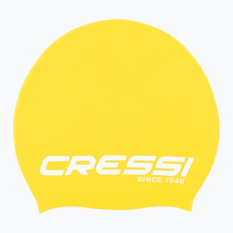 Cressi Loira Cuffia per capelli lunghi giallo/bianco