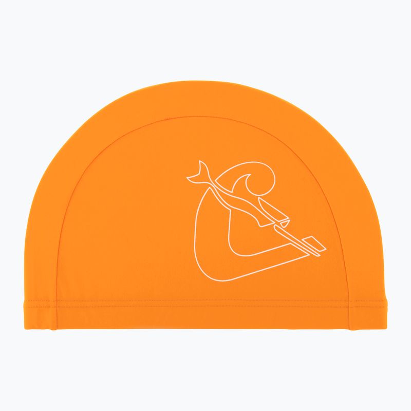 Cuffia Cressi Tago arancio/bianco 2