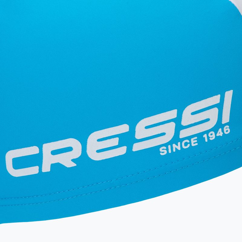Cuffia da bagno per bambini Cressi Tago azzurro/bianco 3