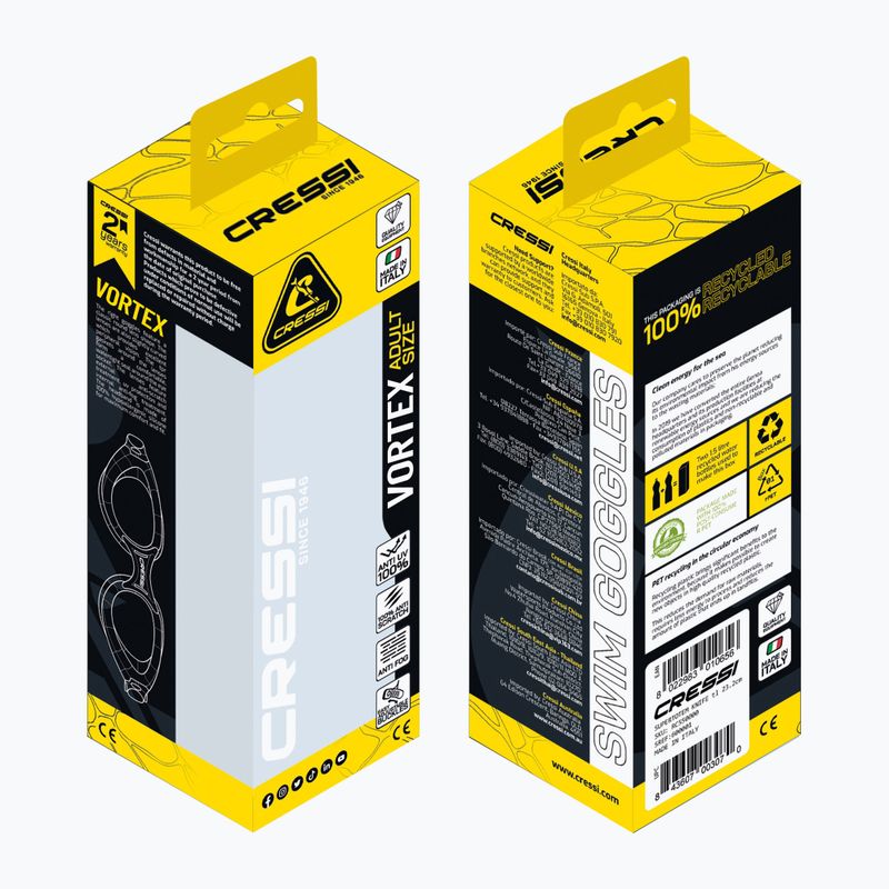 Occhiali da nuoto Cressi Vortex blu/blu 2