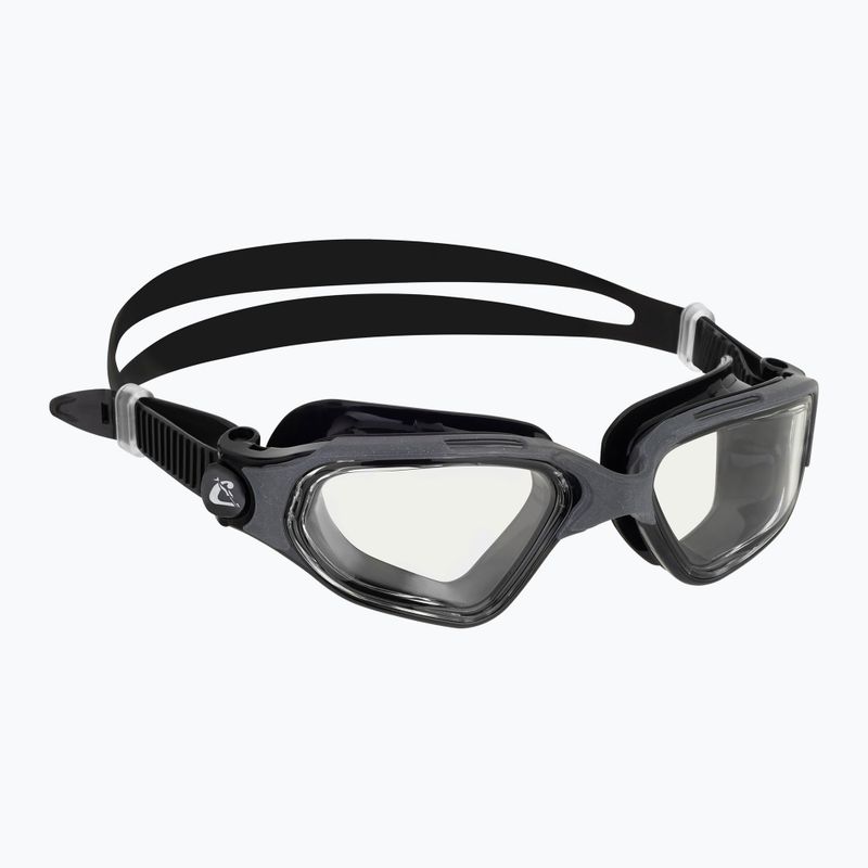 Occhiali da nuoto Cressi Clear Eyes nero/grigio