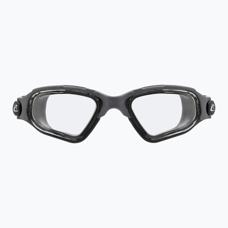Occhiali da nuoto Cressi Clear Eyes nero/grigio 2