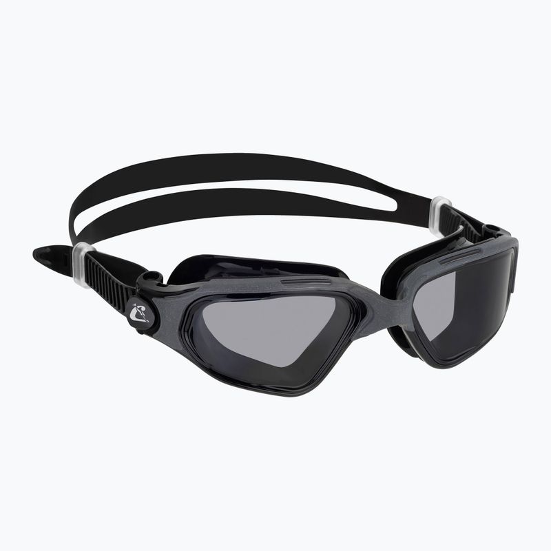Occhiali da nuoto Cressi Clear Eyes nero/grigio fumo