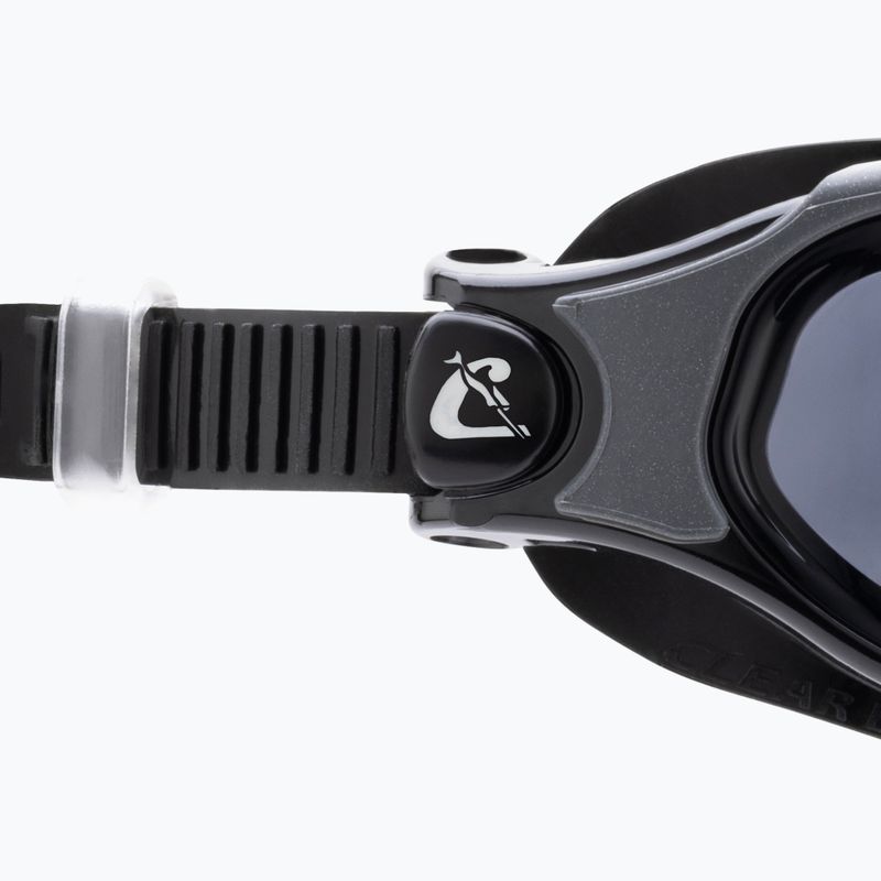 Occhiali da nuoto Cressi Clear Eyes nero/grigio fumo 3