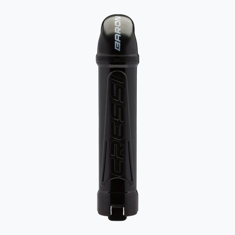 Set da immersione Cressi Baron + Tonga nero/blu 9