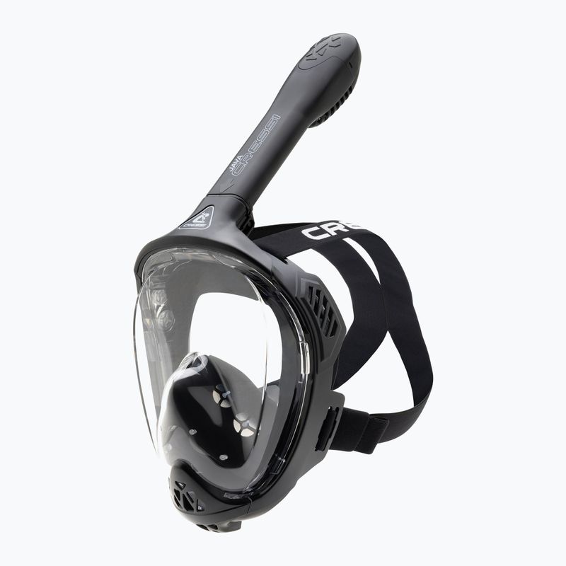 Maschera integrale per snorkeling Cressi Java Full Face black/black 2