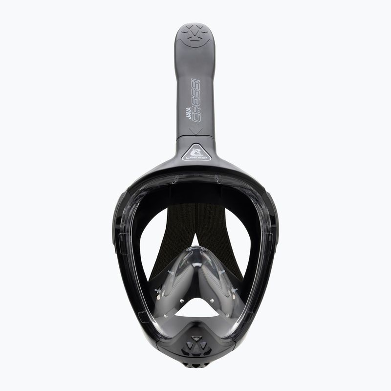 Maschera integrale per snorkeling Cressi Java Full Face black/black 3