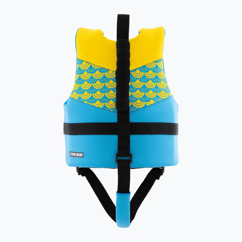 Giubbotto di salvataggio per bambini Cressi Froggy azure/yellow 2