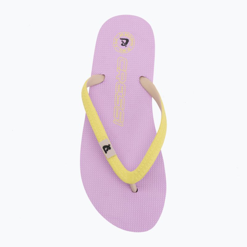 Infradito da donna Cressi St Tropez lilac/lime 5