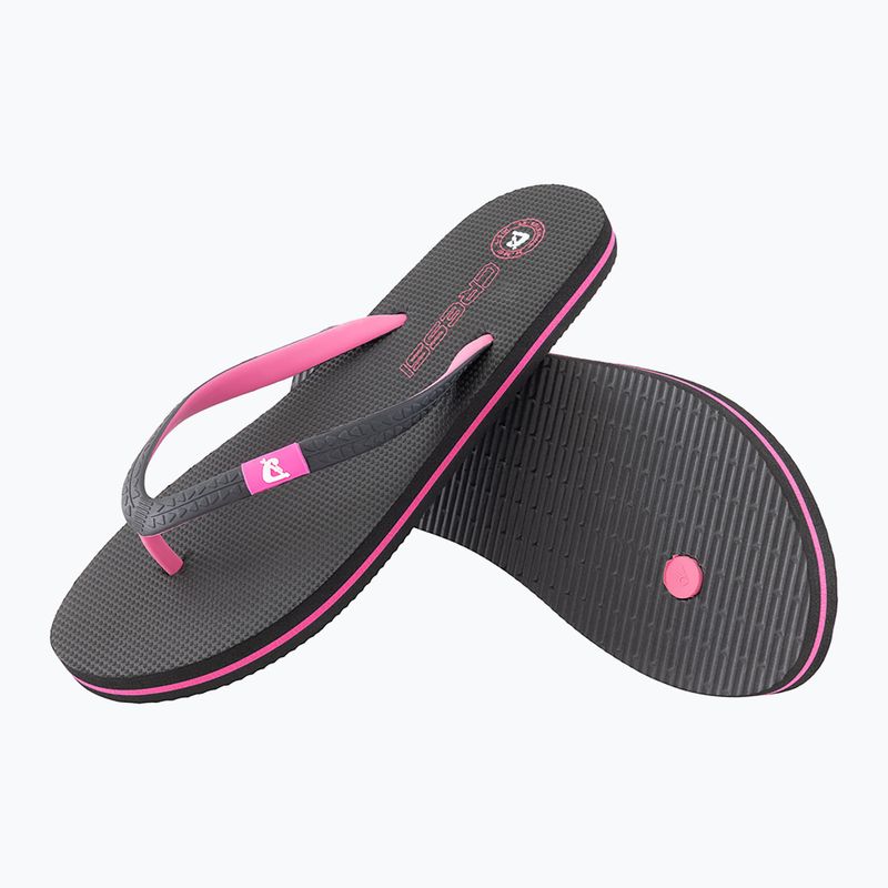Infradito da donna Cressi St Tropez black/fuchsia 2