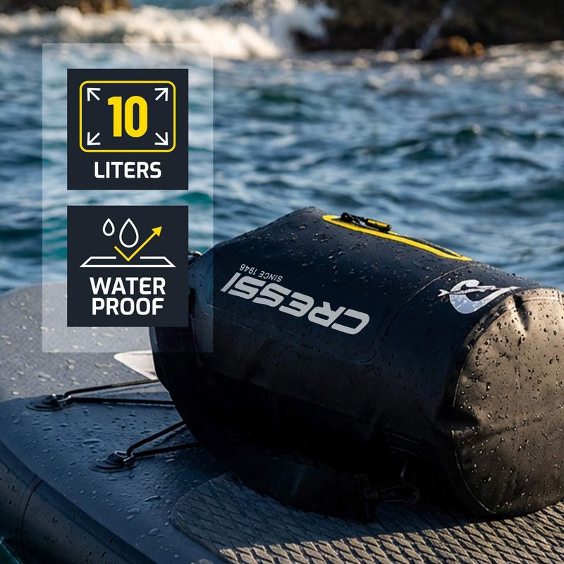 Sacca impermeabile Cressi Ocelot Dry Bag 10 l blue/light blue 6