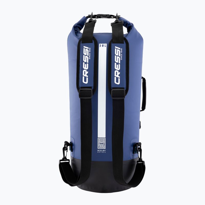 Sacca impermeabile Cressi Ocelot Dry Bag 30 l blue/light blue 2