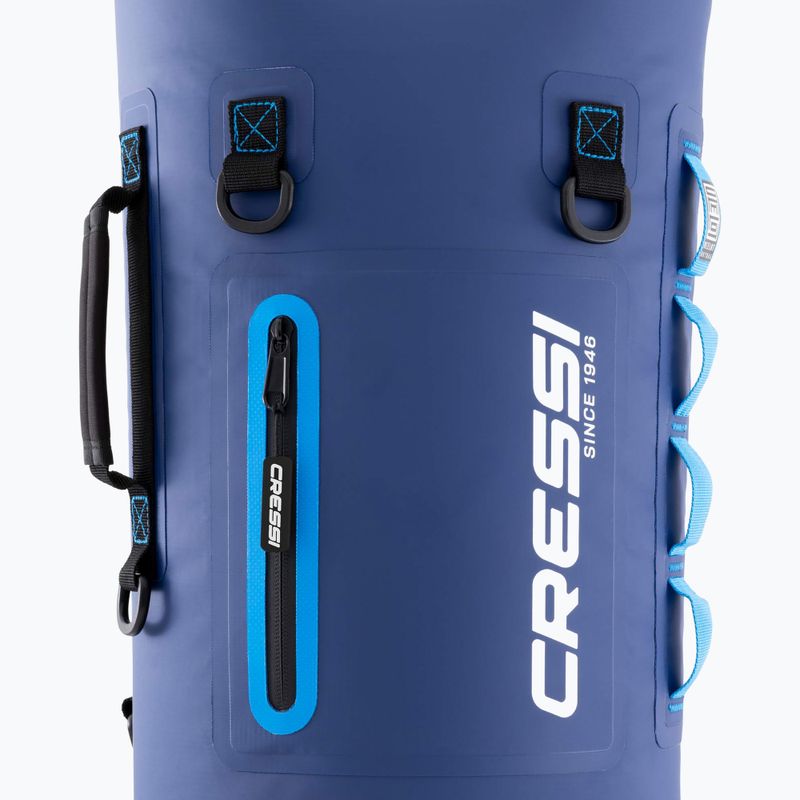 Sacca impermeabile Cressi Ocelot Dry Bag 30 l blue/light blue 3