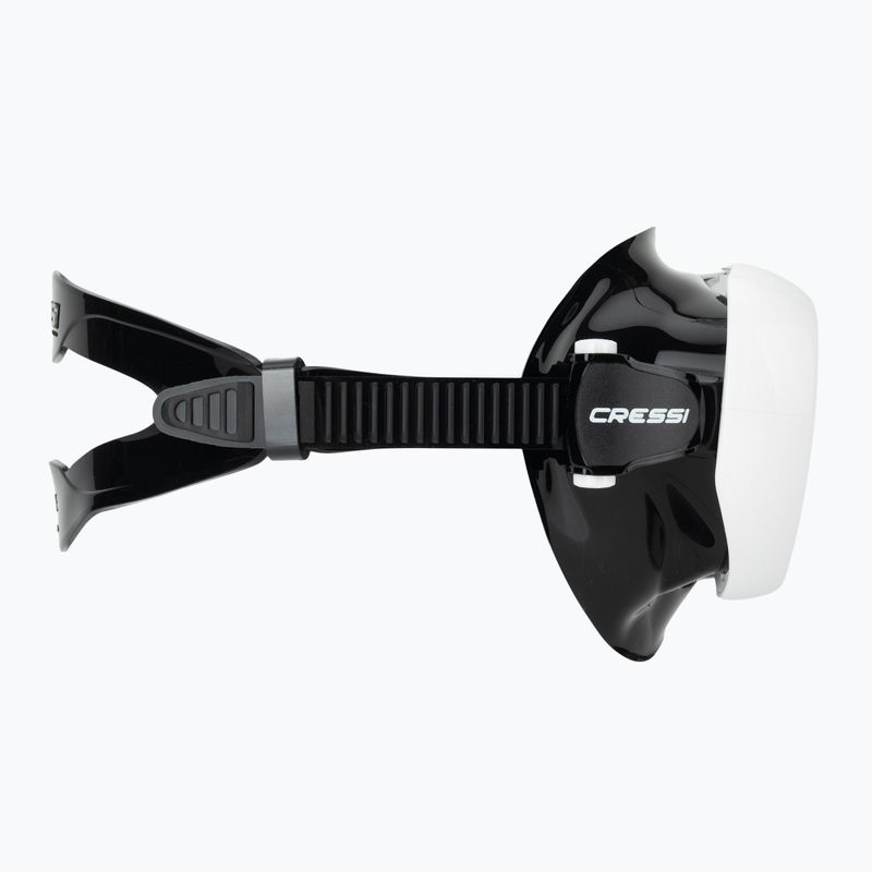 Maschera da sub donna Cressi Honey 420 UV black/white/blue/orange 3