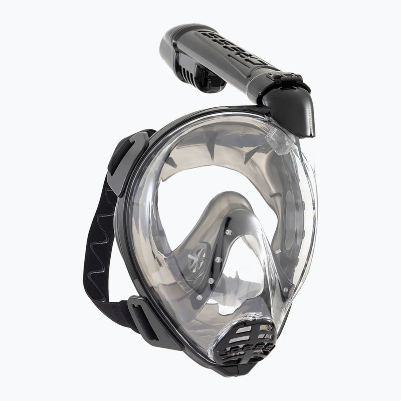 Maschera facciale integrale per snorkeling Cressi Komodo Full Face black/black 4