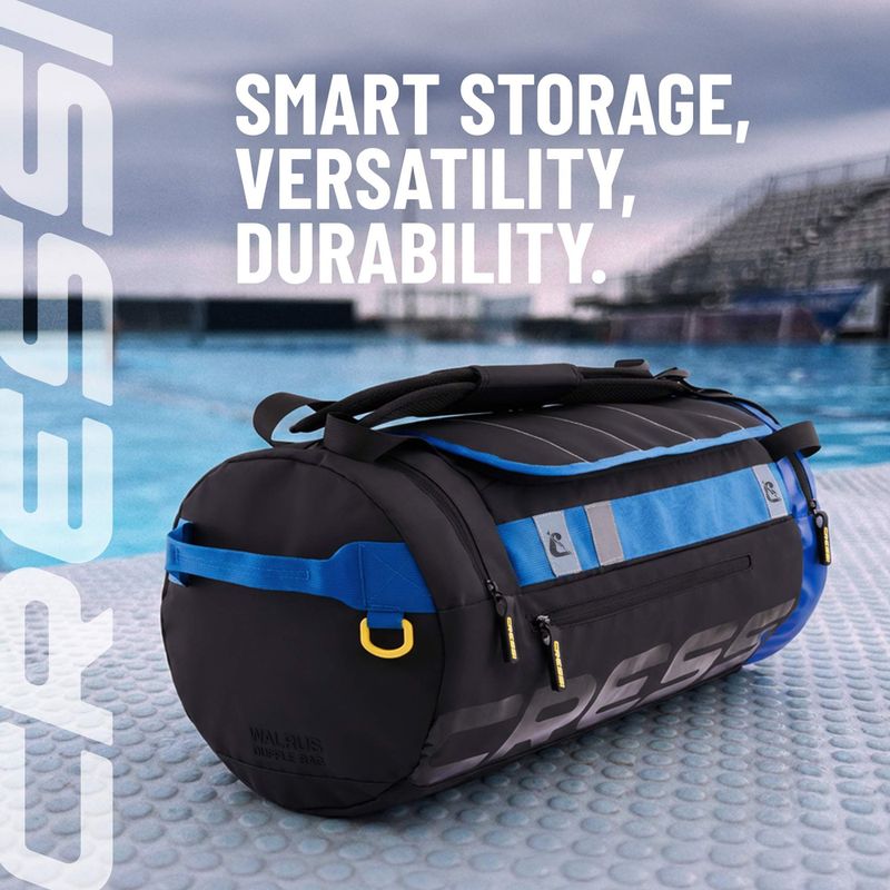 Zaino Cressi Walrus Pool Duffle 35 l black/blue 12