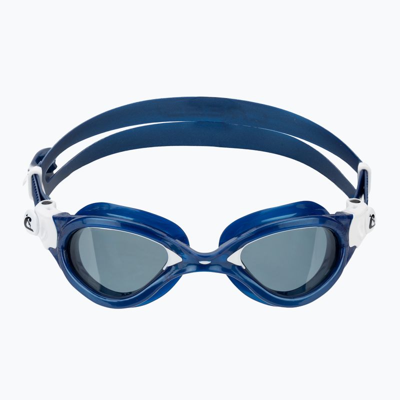 Occhialini da nuoto Cressi Flash blue metal/white smoked 2