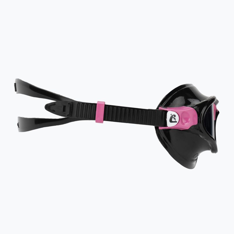 Maschera da nuoto Cressi Cobra black/black/pink smoked 3