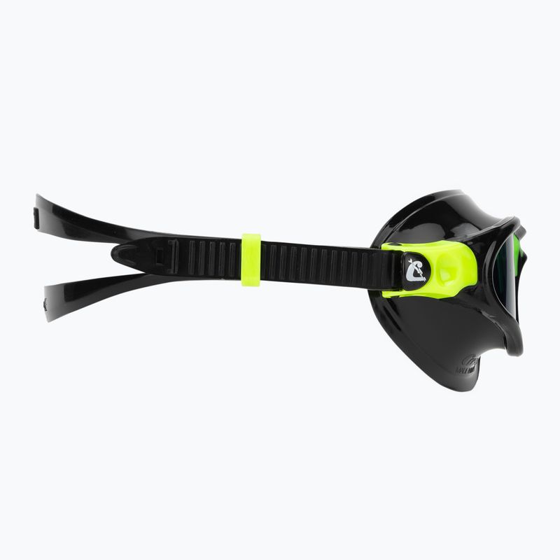 Maschera da nuoto Cressi Cobra black/black/lime smoked 3