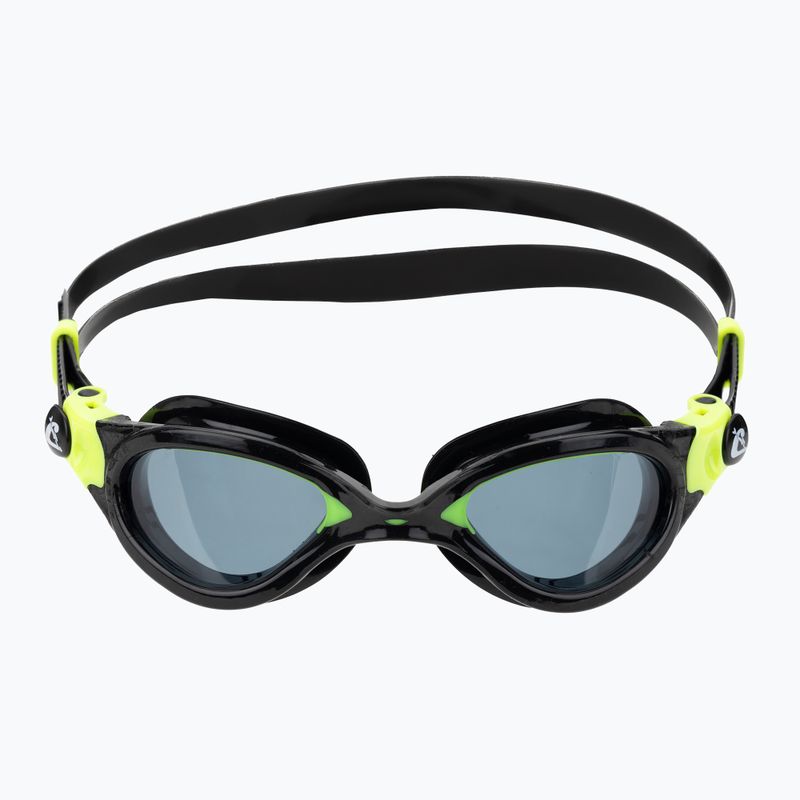 Occhialini da nuoto Cressi Flash black/lime smoked 2