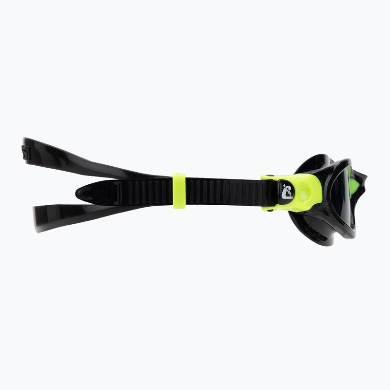 Occhialini da nuoto Cressi Flash black/lime smoked 3