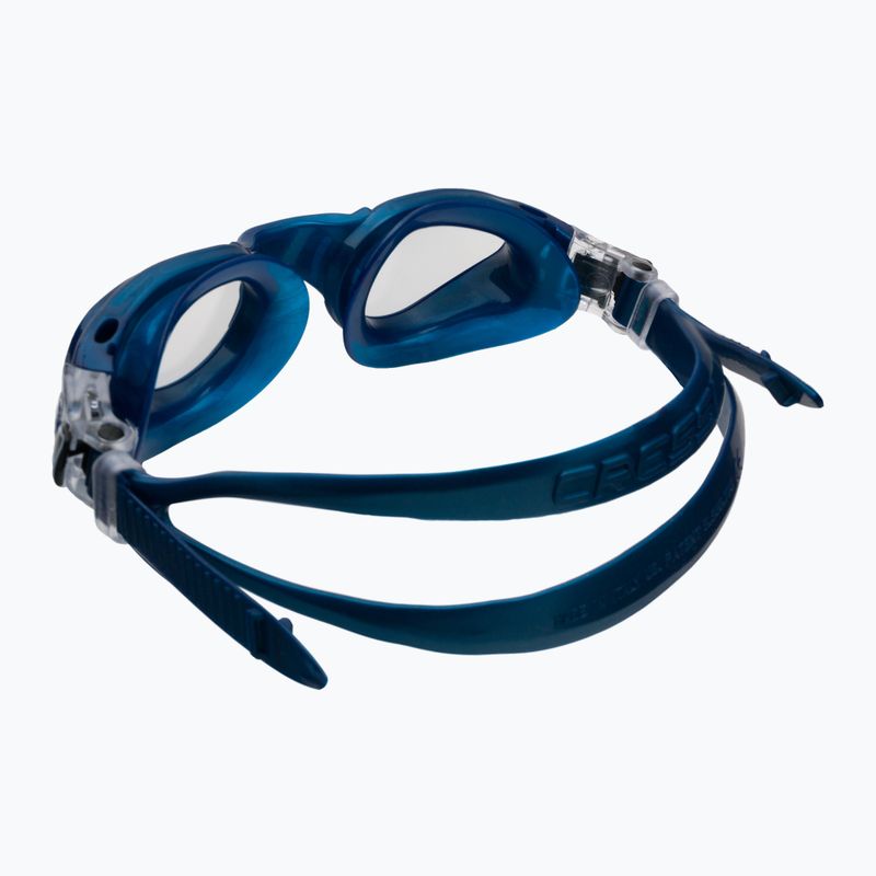 Occhiali da nuoto Cressi Right blue metal 4