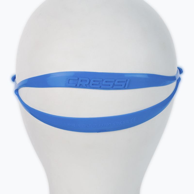 Maschera da nuoto per bambini Cressi Baloo azzurro/lime 4