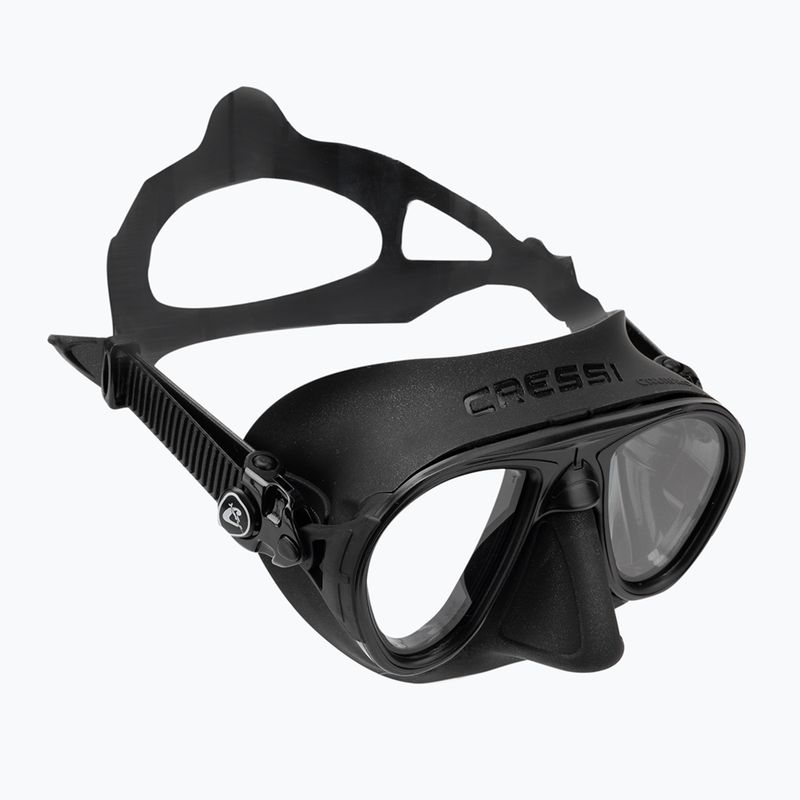 Set da immersione Cressi Calibro + Corsica nero 2