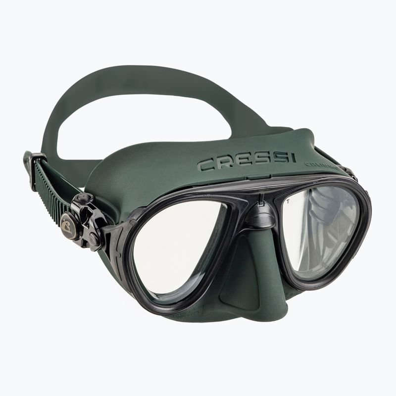 Set da immersione Cressi Calibro + Corsica verde 2