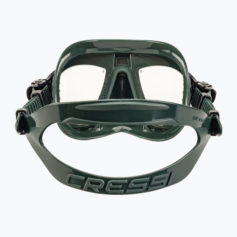 Set da immersione Cressi Calibro + Corsica verde 6