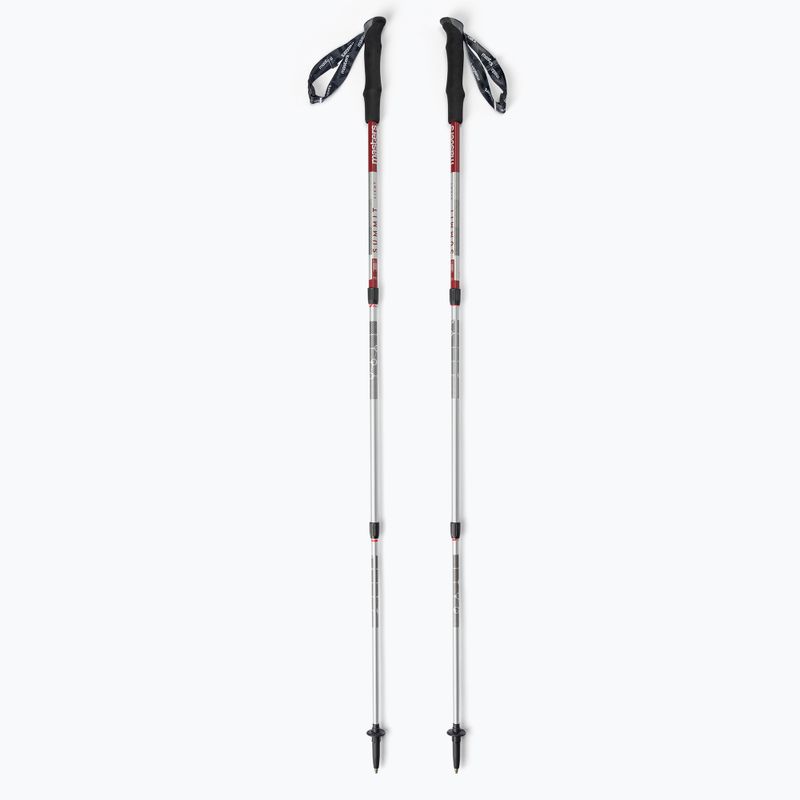 Masters Summit Light bastoni da trekking rosso