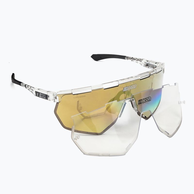 Occhiali da sole SCICON Aerowing crystal gloss/scnpp multimirror bronzo