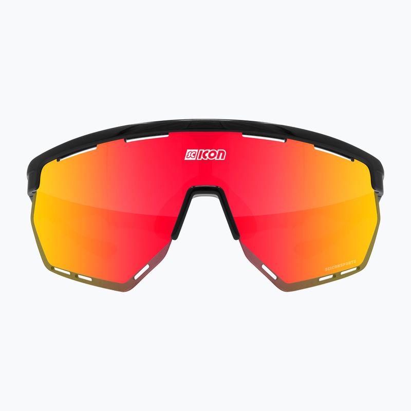 Occhiali da sole SCICON Aerowing nero lucido/scnpp multimirror rosso 3