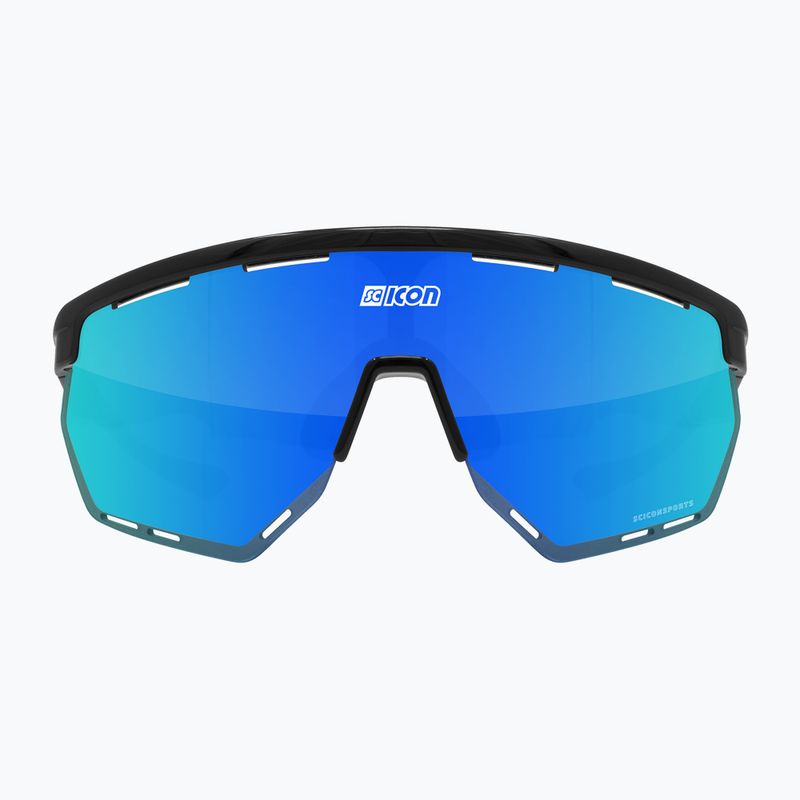 Occhiali da sole SCICON Aerowing nero lucido/scnpp blu multimirror 3
