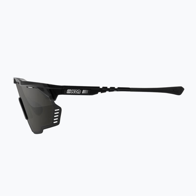 Occhiali da sole SCICON Aeroshade Kunken nero lucido/scnpp argento fotocromatico 4