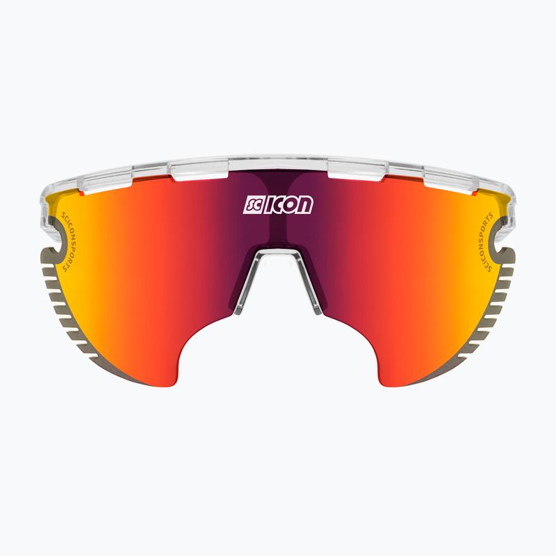 SCICON Aerowing Lamon occhiali da sole crystal gloss/scnpp multimirror rosso 3
