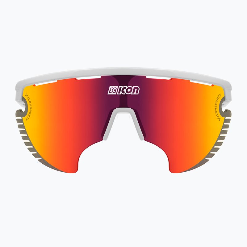 SCICON Aerowing Lamon bianco lucido/scnpp multimirror rosso occhiali da sole 3
